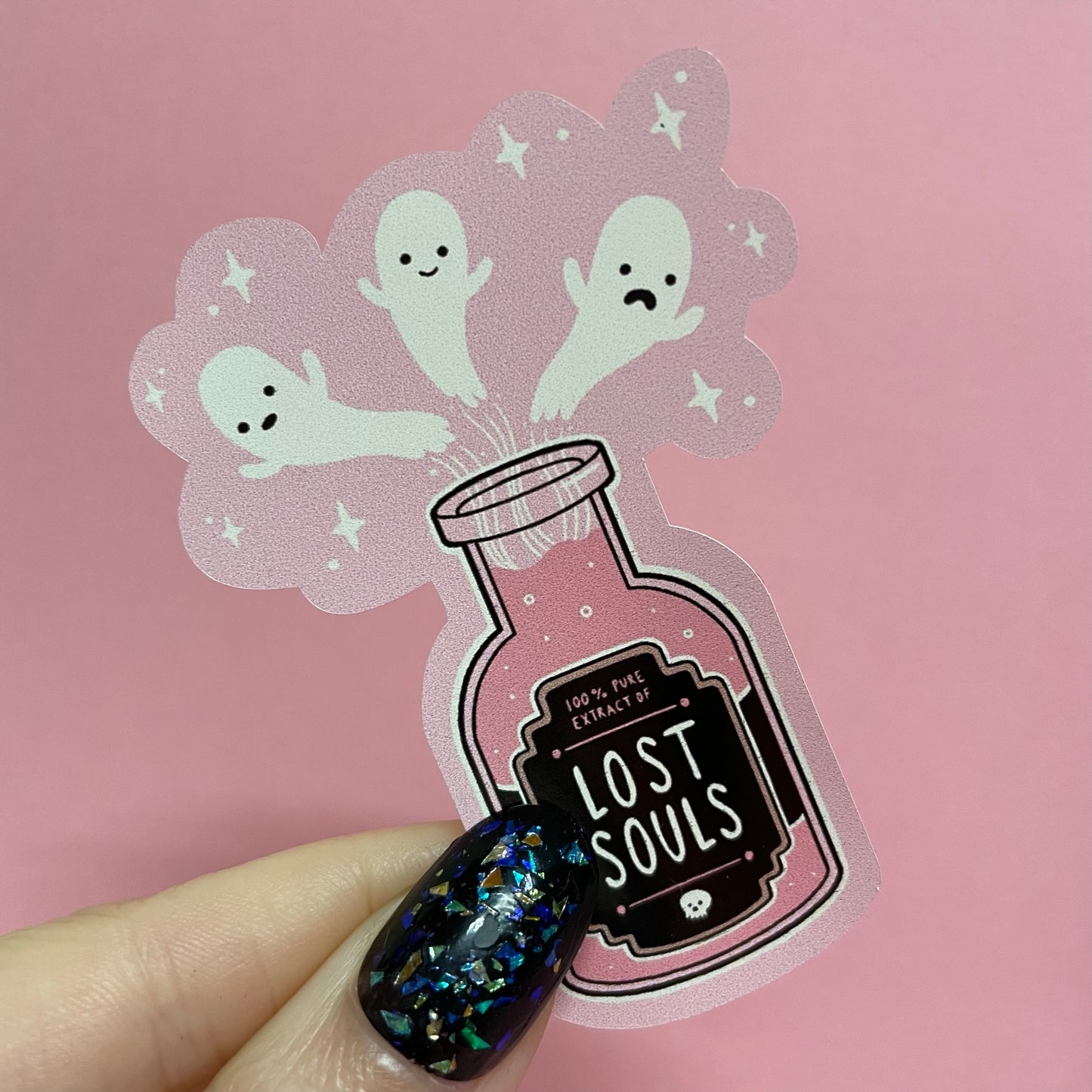 Lost Souls Spooky Ghost Gothic Vinyl Sticker