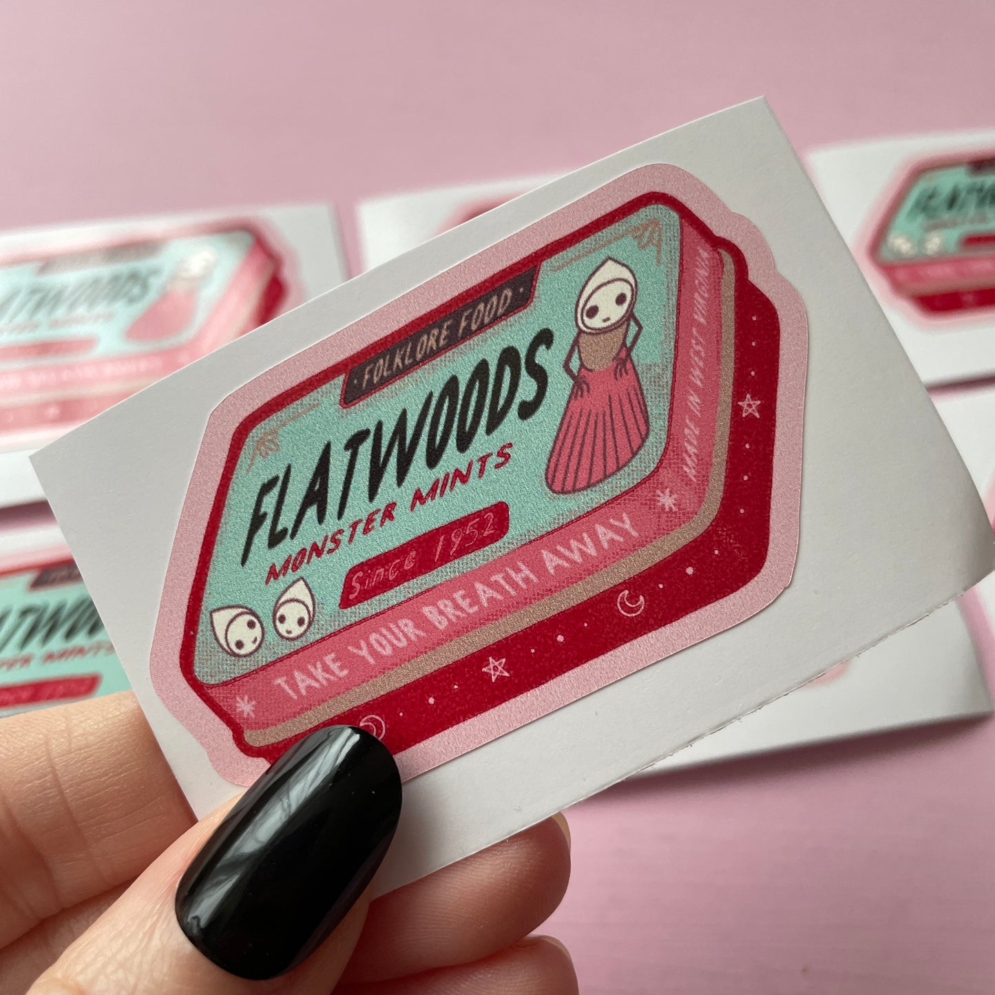 Flatwoods Monster Mints Cryptid Vinyl Sticker