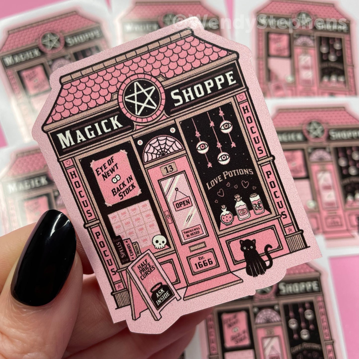 Haunted House Sticker Set
