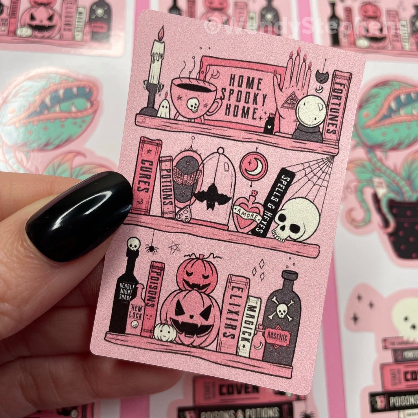 Spooky & Witchy Sticker Set