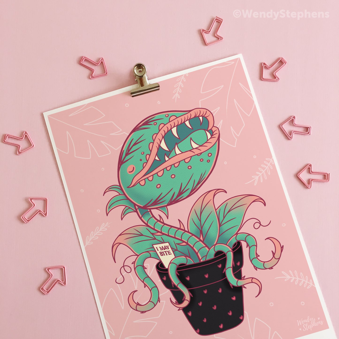 Venus Fly Trap Art Print