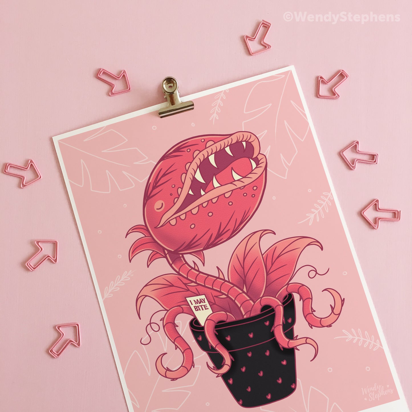 Venus Fly Trap Art Print