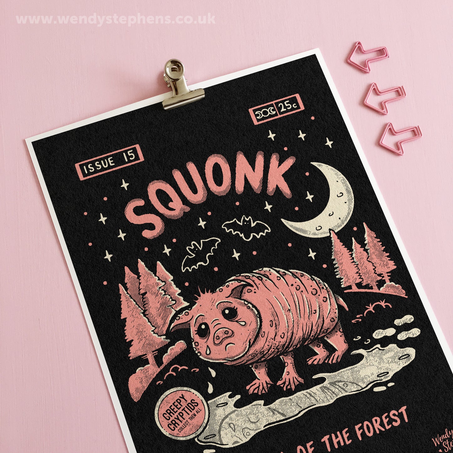 Squonk Cryptid Art Print