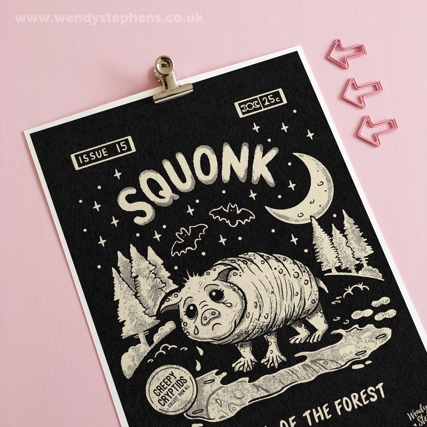 Squonk Cryptid Art Print
