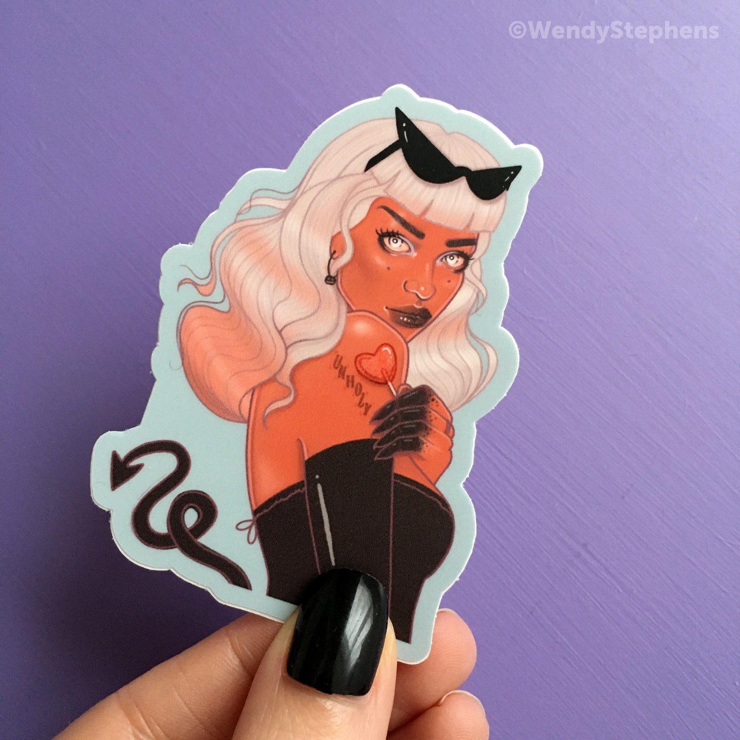 Unholy Monster Girl Sticker Set
