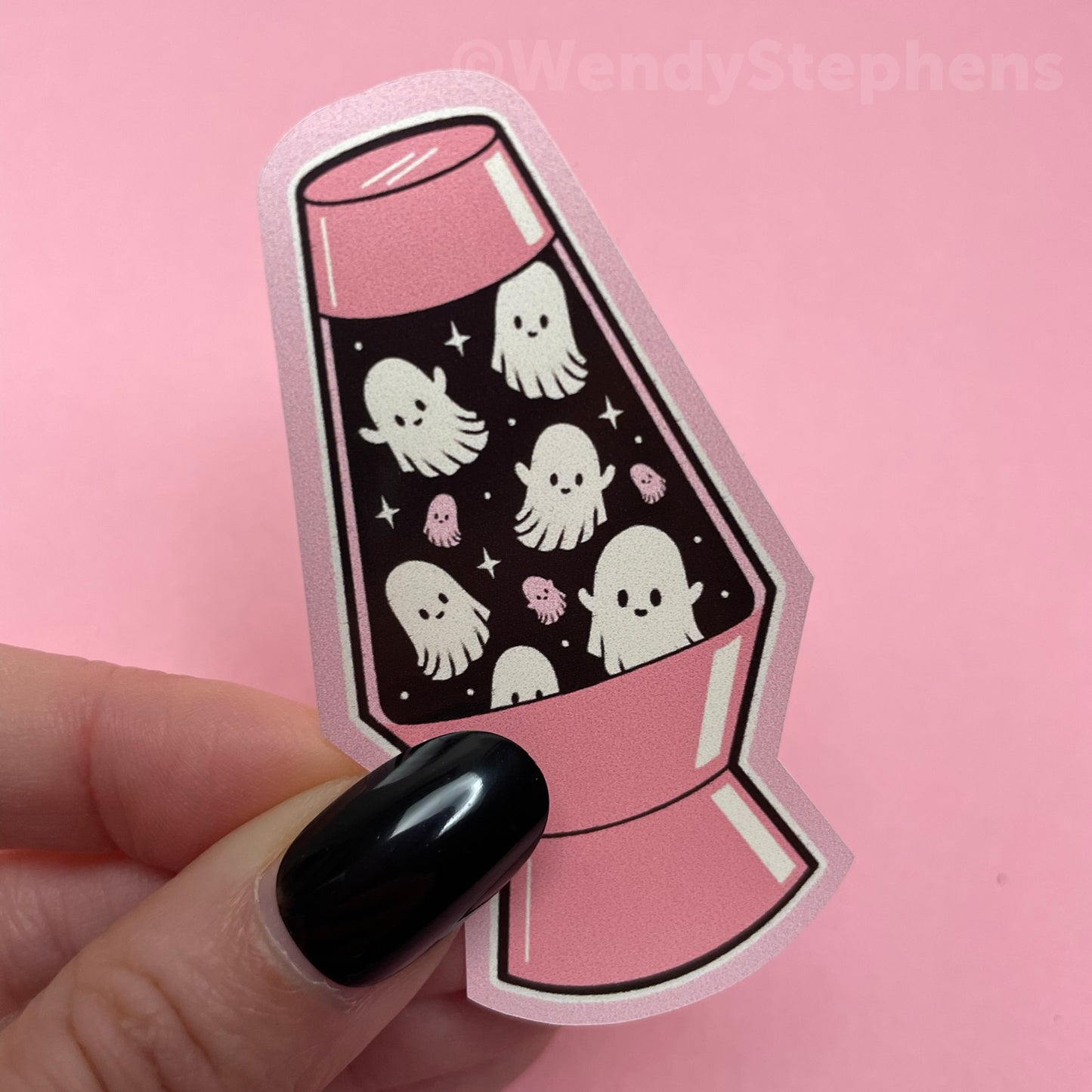 Ghost Boo Bottle Sticker Set