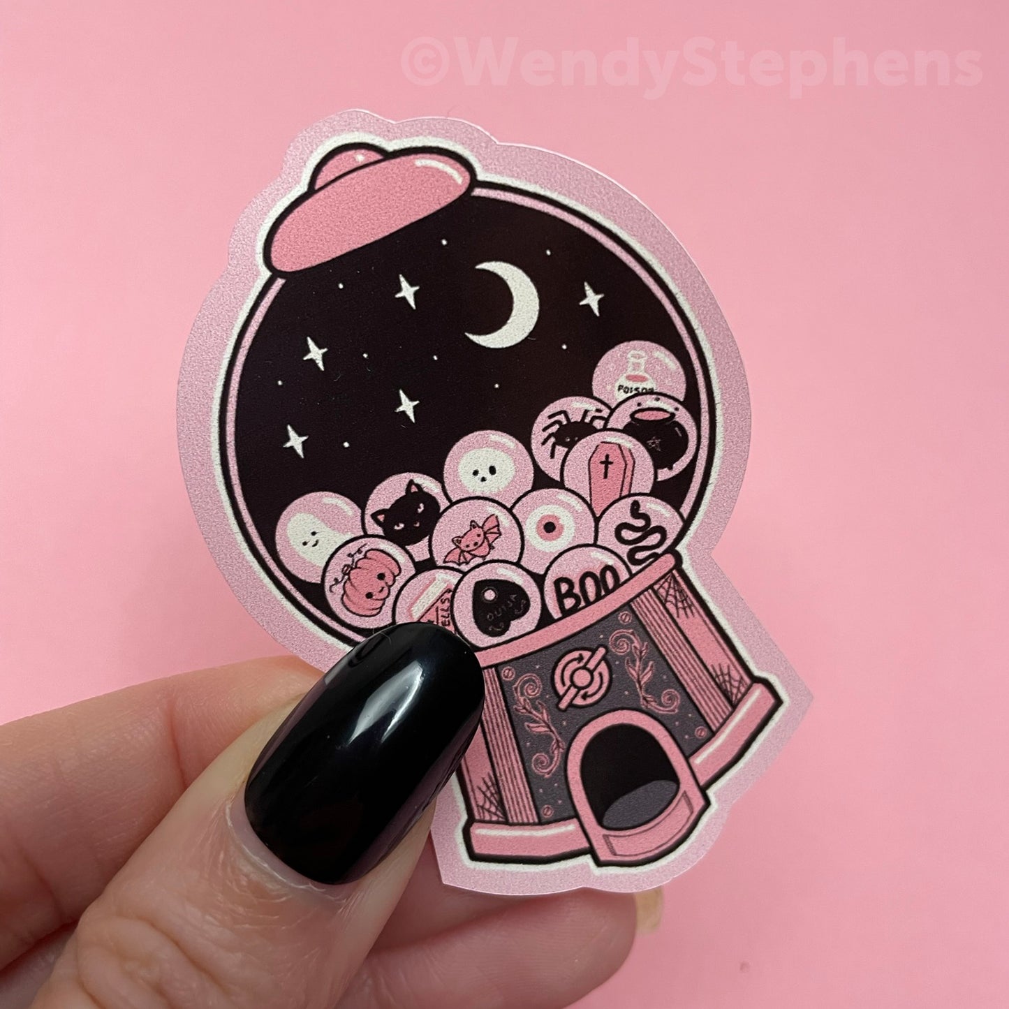 Ghost Boo Bottle Sticker Set