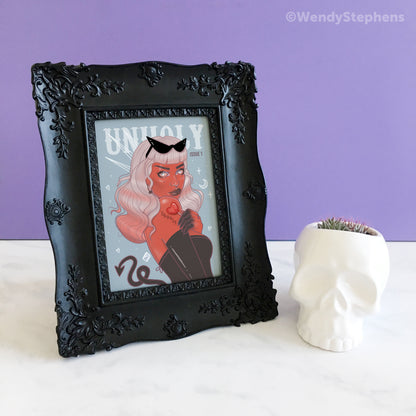 Unholy Demon Girl Art Print