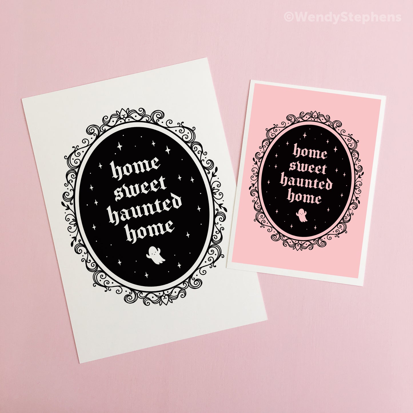 Home Sweet Haunted Home Art Print