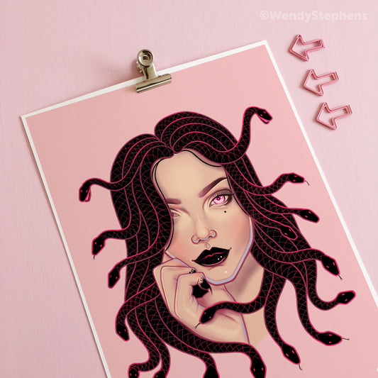 Medusa Art Print