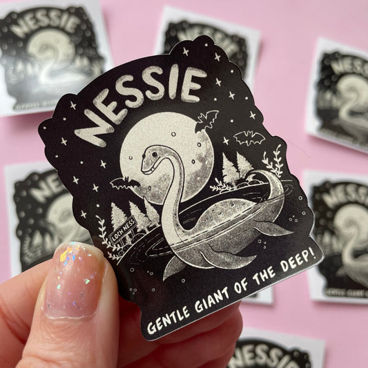 Nessie Loch Ness Monster Cryptid Vinyl Sticker