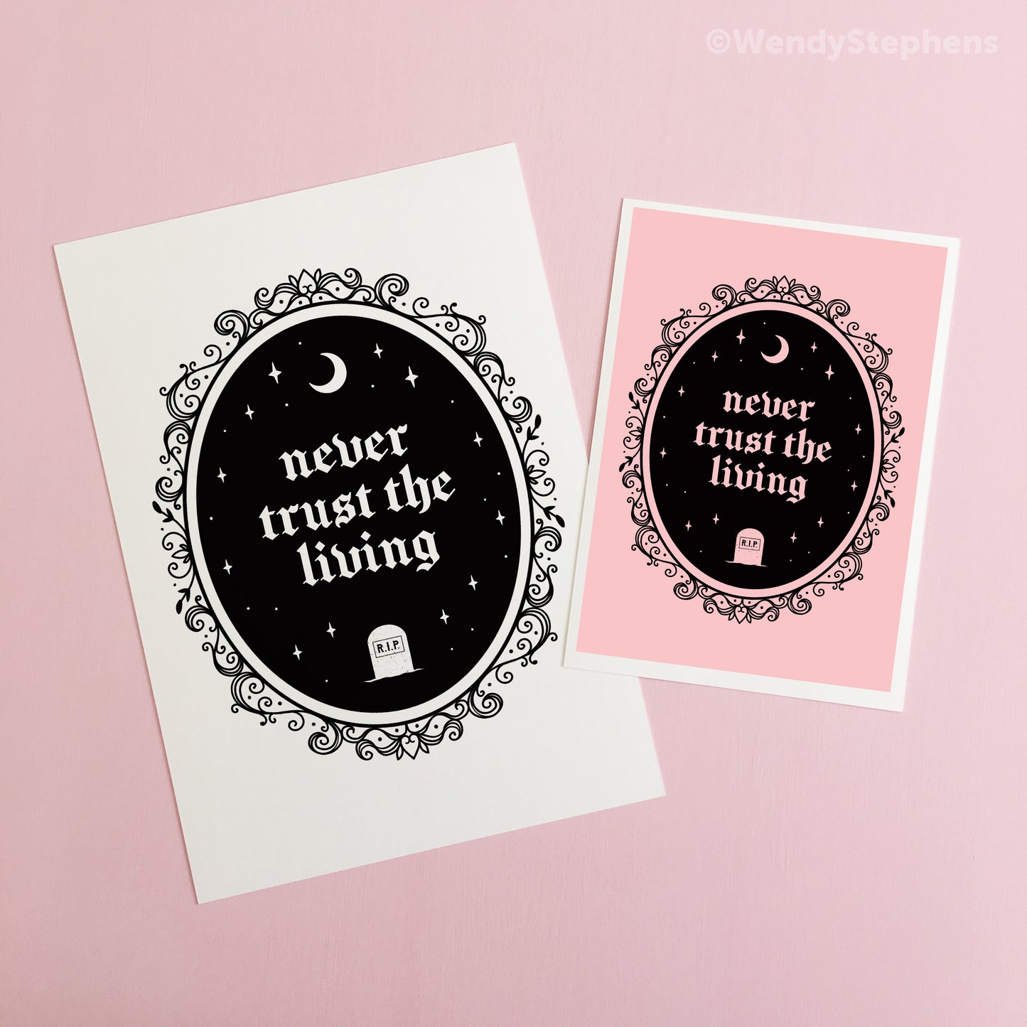 Never Trust The Living Art Print