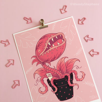 Venus Fly Trap Art Print