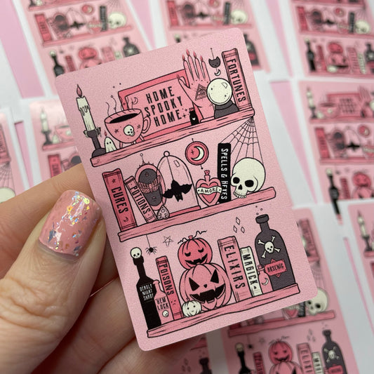 Potions & Poisons Shelf Vinyl Sticker