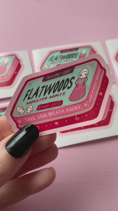 Flatwoods Monster Mints Cryptid Vinyl Sticker