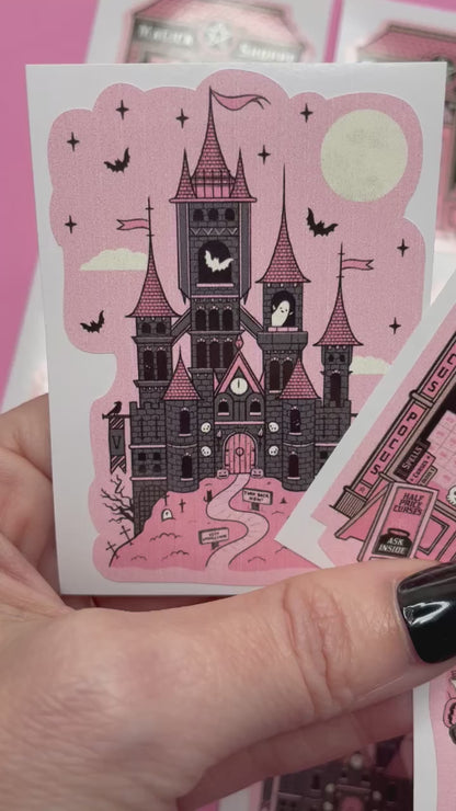 Haunted House Sticker Set